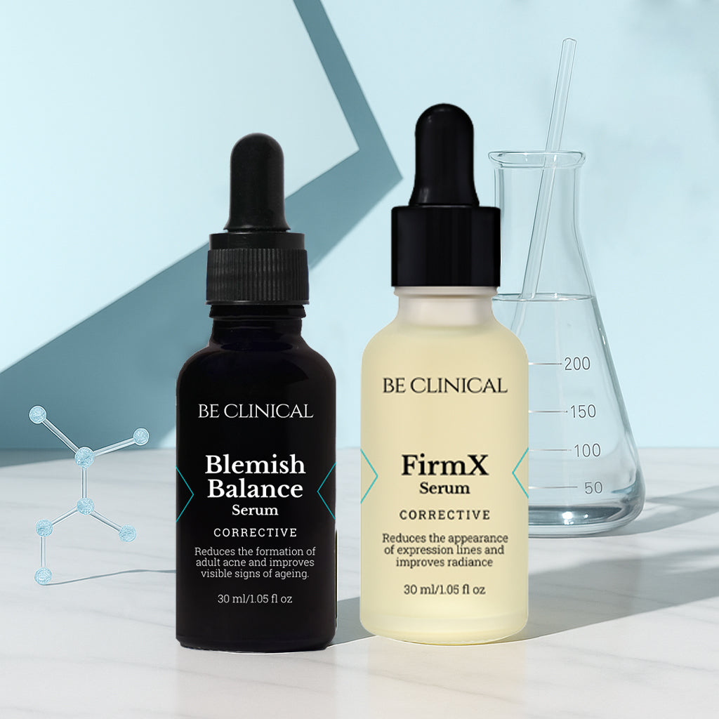Blemish Balance and FirmX | Advanced corrective duo for clearer and firmer skin